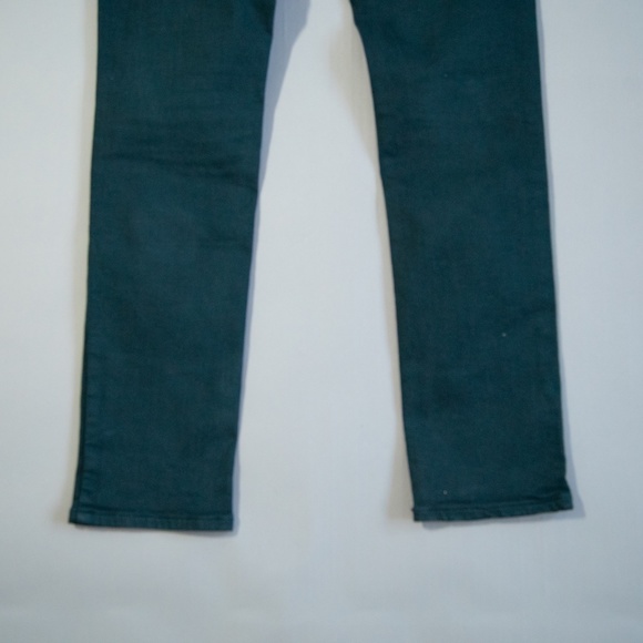 ZARA DARK GREEN JEANS - Picture 8 of 13